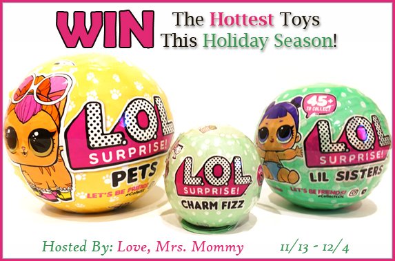 AMANDASTOVALL's tweet photo. #GIVEAWAY! #Win an #LOL Surprise #Pets, Lil Sisters, &amp; Charm Fizz #Prize Pack! #Holiday #Toy! #LilSisters #CharmFizz #LOLSurprise #Christmas #Doll @Love_MrsMommy https://t.co/4mwv3n4QFw https://t.co/TXvDhNAUVR