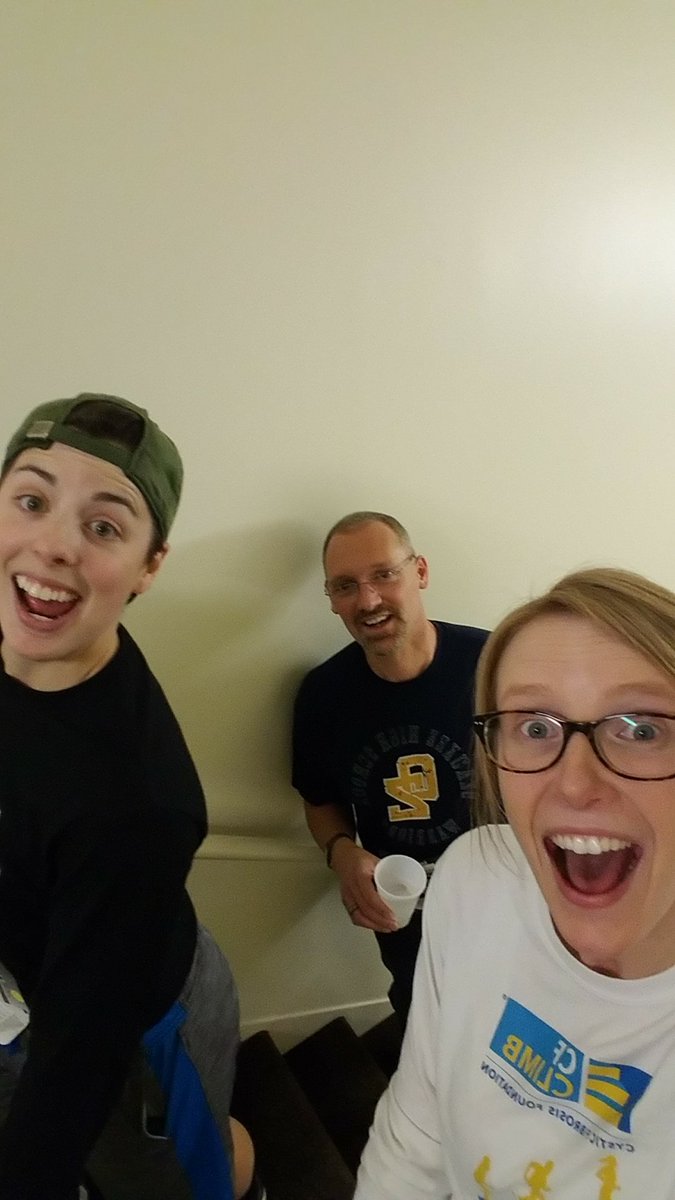 Congratulations everyone who participated in Climb for a Cure last Thursday! Everyone made it to the top and our team raised over $1,000 for the Cystic Fibrosis Foundation!!!
#ohspride #warriorpride