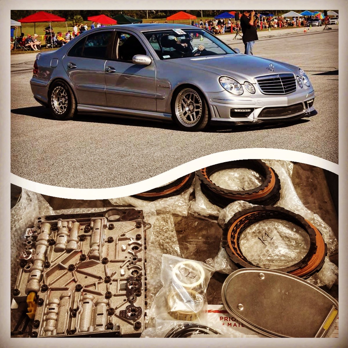 DPAutoRepair's tweet photo. Massive shout out to Travis for allowing #DP to work on the beast and rebuilding a 1000hp transmission! #DPautoRepair #Tampa #AutoRepair #Auto #Repair #MercedesBenz #Mercedes #Benz #AMG https://t.co/GvYJLLxKwm