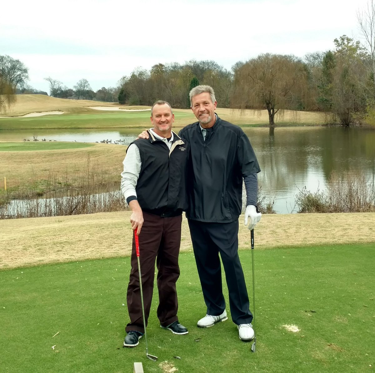 MusicCityTR's tweet photo. #SundayFunday @fiveoaksgcc with #MyMan @kentlmitch615 #CourseRecordStillSafe Next Sunday #SameTimeSamePlace https://t.co/uCitRcJhKw
