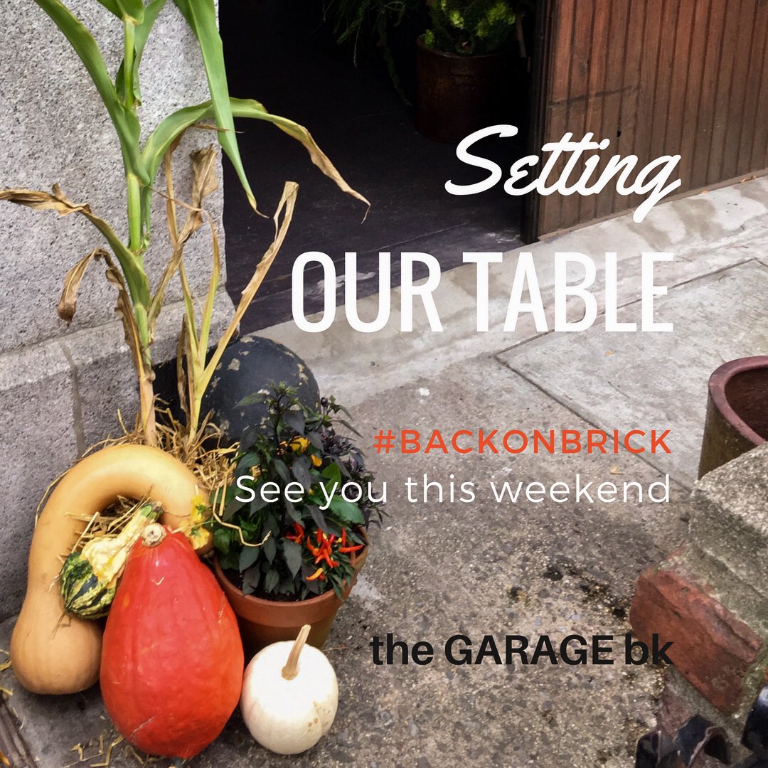 thegaragebk's tweet photo. ...setting our table for Thanksgiving - refresh your linens and pewter complements to your feast. Greenpoint, Brooklyn https://t.co/MJc59NUJR3