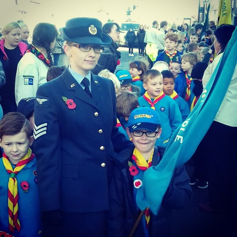 Starting early with the parades. So incredibly proud to march with my boy
<a href="/aircadets/">RAF Air Cadets</a> <a href="/ComdtAC/">Commandant RAF Air Cadets</a> <a href="/scouts/">Scouts</a>  #Beaverscouts