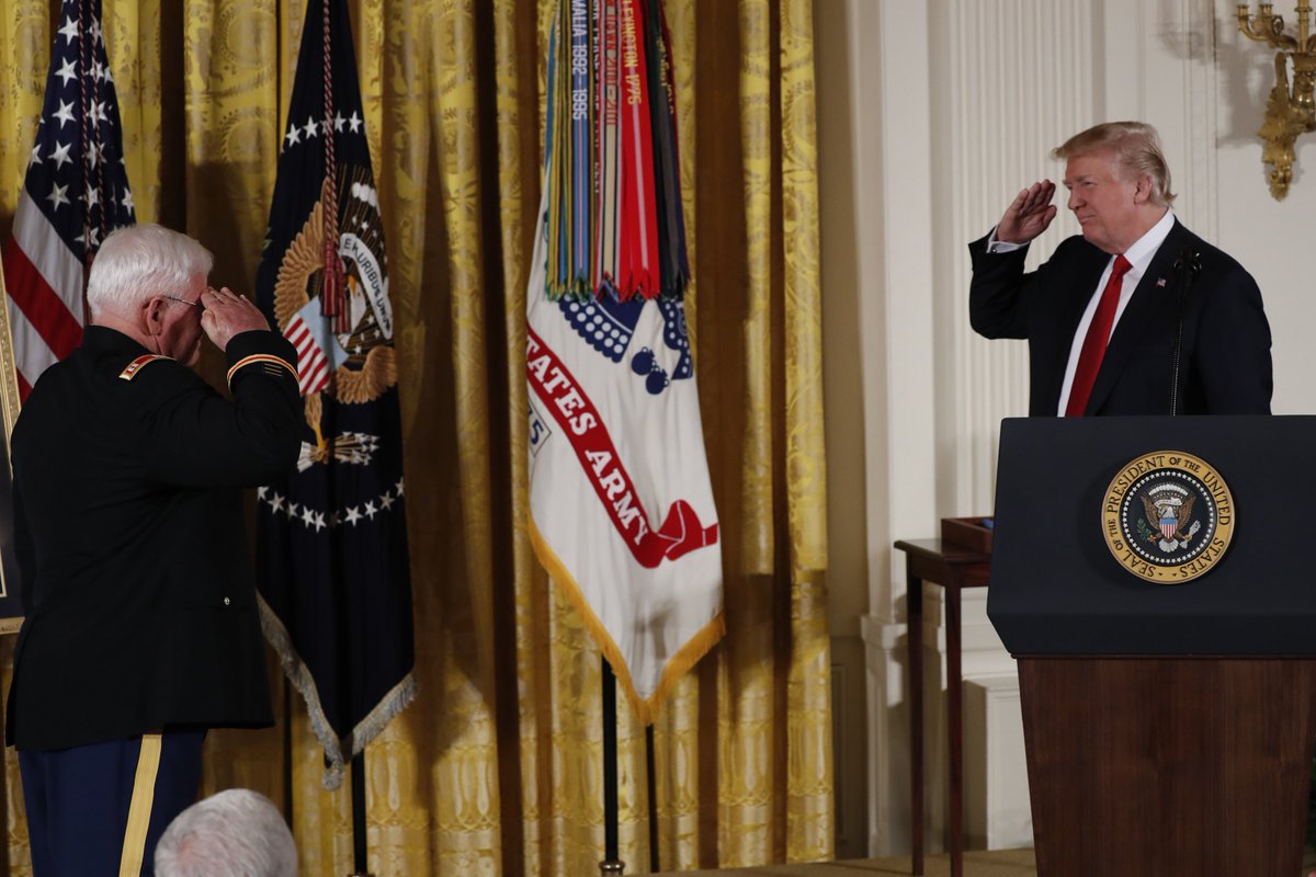 Republicans's tweet photo. .@POTUS has made our heroes his priority. https://t.co/FaWTDF432Q