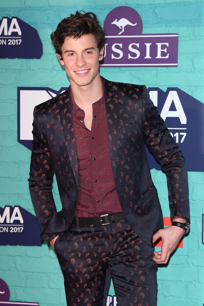 MTV's tweet photo. Hi, yes. Just wanted to let everyone know that @ShawnMendes has arrived at the 2017 #MTVEMA! https://t.co/B25qd3Uy5o