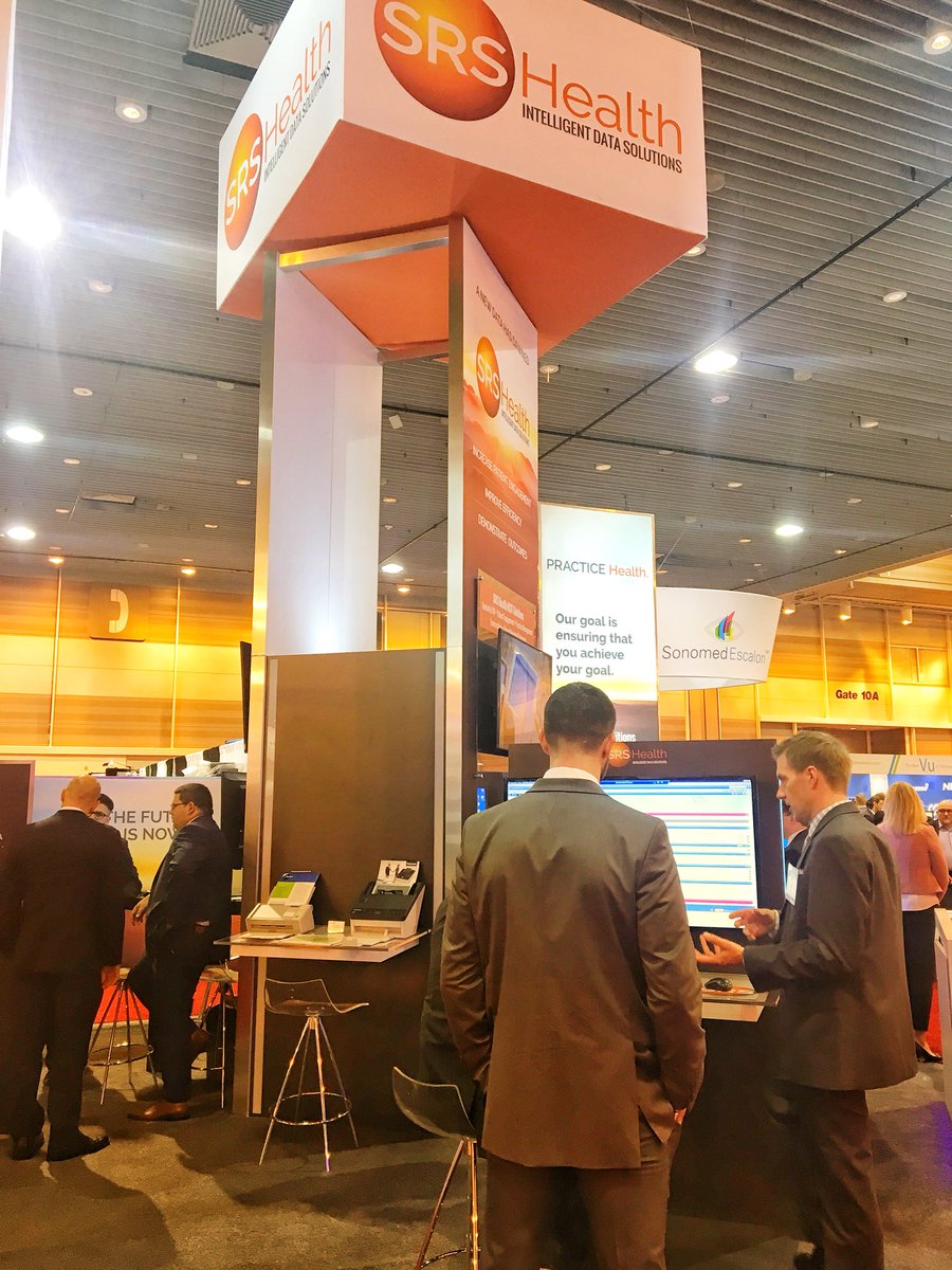 FlaChels's tweet photo. #AAO2017.  #Panasonic #SRSHealth #scanners #EHR #PM #Software #NewOrleans #NOLA #HappyHour https://t.co/ufrZiue6wO