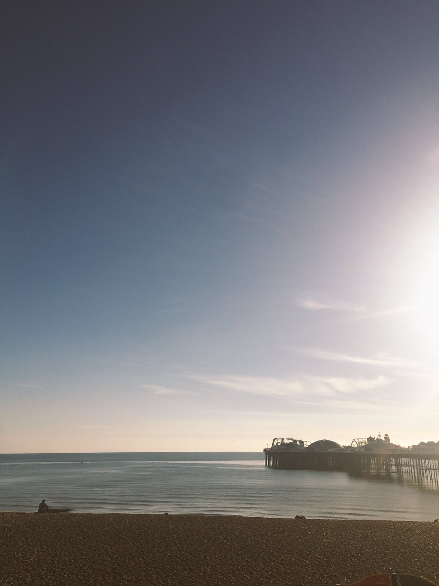 A beaut of a Sunday in Brighton #seaside