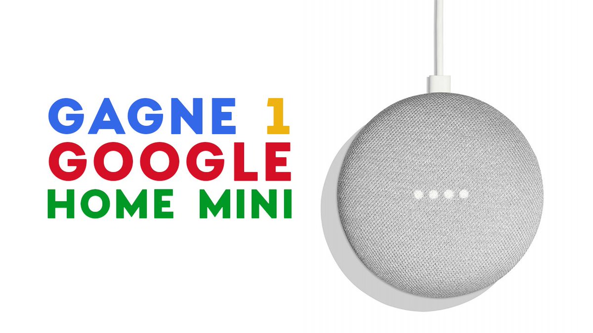 charlestechfr's tweet photo. #CONCOURS #GoogleHome #googlehomemini ! Pour participer, likez @charlestechfr et @HeyBuddyFr + RT ! Résultats du concours le week-end du 02-03 décembre 😃 https://t.co/jcukEtzWj4
