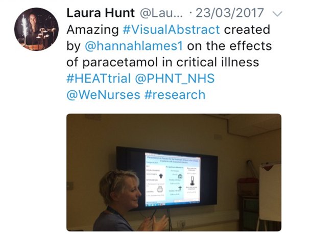 WeNurses's tweet photo. Disseminating research through visual abstracts > https://t.co/ZqqmMixGew

@hannahlames1 and @LauraHunt110 explain all ! https://t.co/xxPkqBdlNc