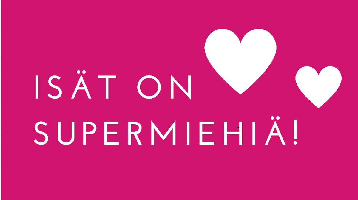 wtfdesign's tweet image. Onnea iskät, you rock! 😍💪🏼 #isänpäivä #iskätrokkaa #onnea