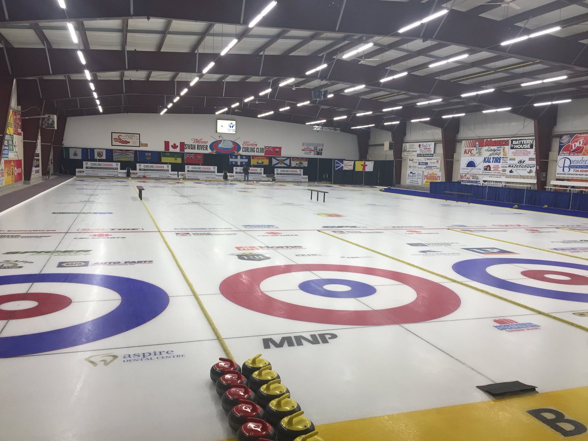 TeamNOntmxd's tweet photo. Practice done.  Opening ceremonies at 5:30 central time.  #cmcc2018 #curling #TeamNorthernOntario https://t.co/7ACBbUAgCl