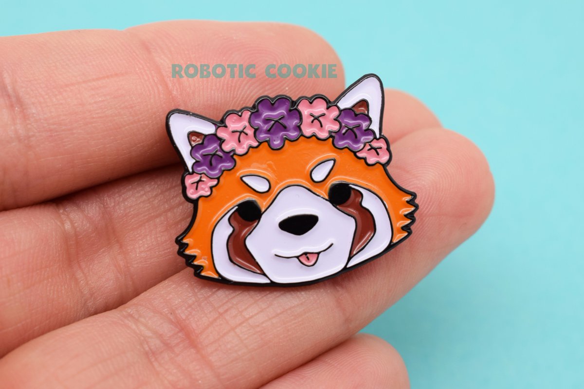 RoboticCookie's tweet photo. Just 8 Dottie the Red Panda pins left. Not being remade so once they are gone they are gone! https://t.co/itKIGOPm9x
Still plenty of seconds though. #CraftHour
#redpanda #enamelpin #etsy #shoplocal #pandapin https://t.co/uuKcDjJqdL