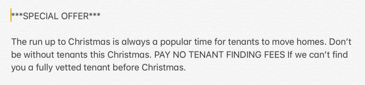 Status_Property's tweet image. Special offer