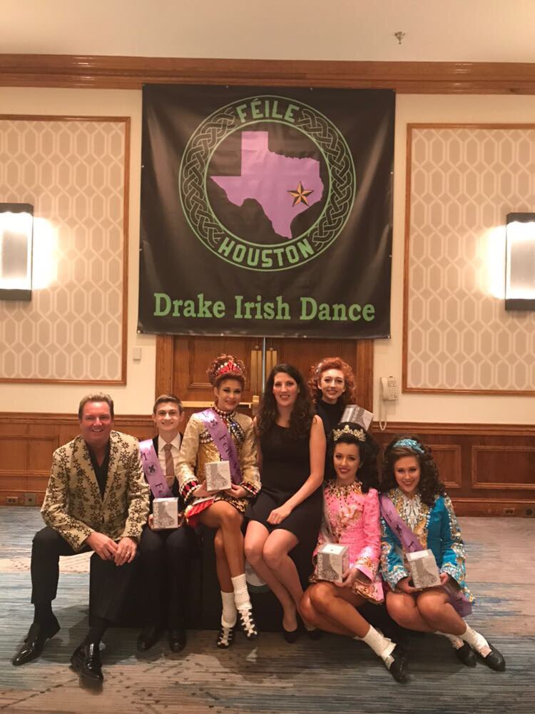 DrakeIrishDance's tweet photo. Feile Houston Many Thanks to all the local Texas schools and teachers for your support ☘️💜#DrakeSchool #TeamDrake https://t.co/pDrZHNePmk