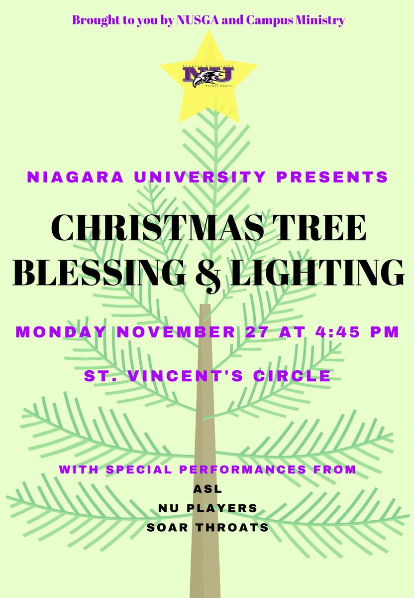 Ohhh Christmas T🌲ee, Ohhh Christmas T🌲ee, we’re going to light you on Nov. 27th! Be there! 4:45 St. Vincent’s Circle!❄️☃️❄️