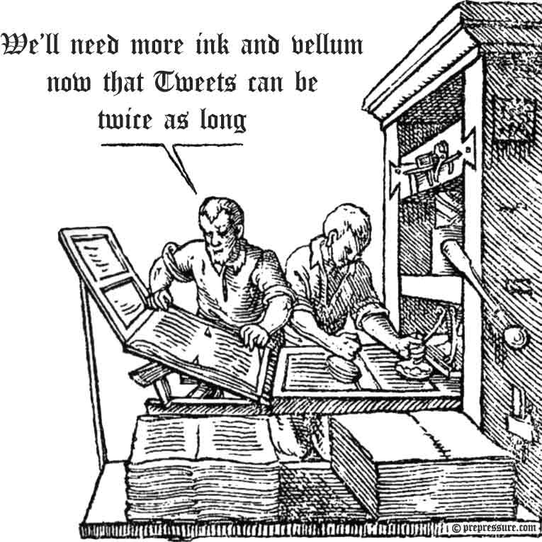 Prepressure's tweet image. New poll in the right-hand column about the importance of social media channels in graphic arts - prepressure.com   #design #prepress #printing