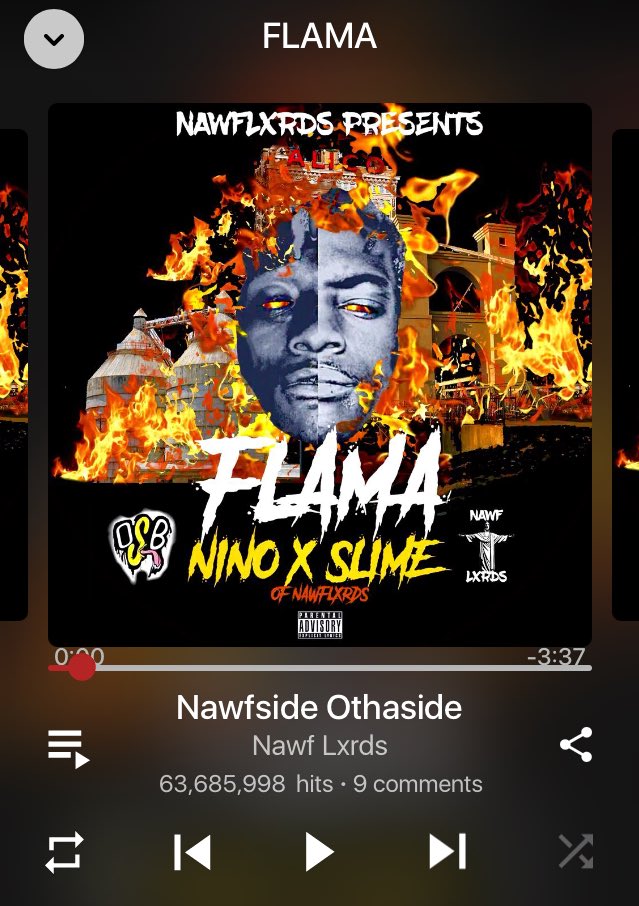 Nawfsidenino5's tweet photo. Y’all Sleep #FLAMA Running Off #FLAMA OUT NOW ON #MYMIXTAPEZ https://t.co/beXd1IpSRR