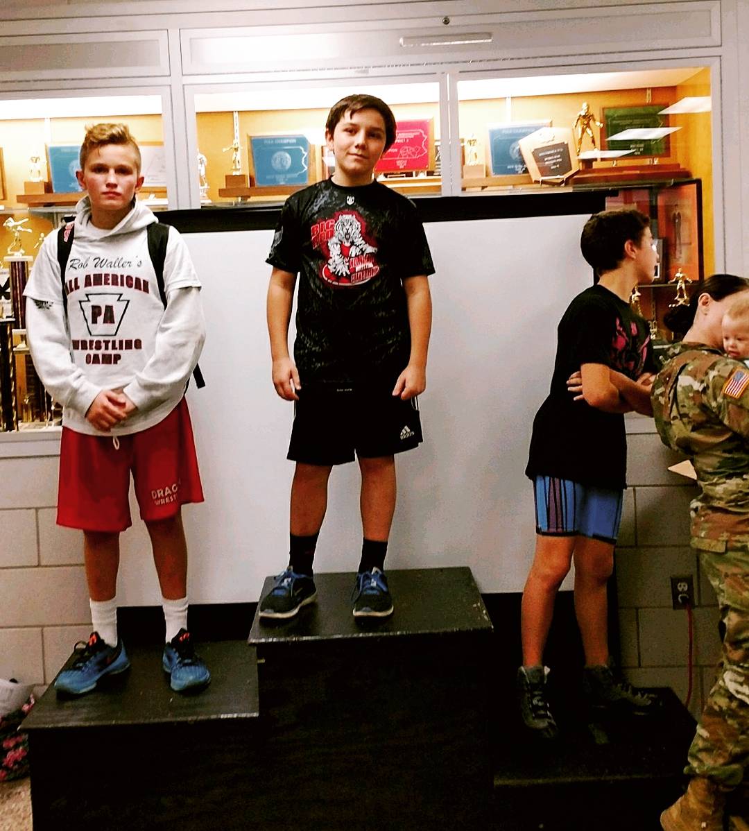 LegendWrestlers's tweet photo. 2017 PA Wounded Warriors Benefit Tournament 🥈 Thankful for all the Veterans past and present and the sacrifices made to this Great Country 🇺🇸 God bless America 🇺🇸
#dragonbeast #LegendWrestling #PANoneBetter #PinnersGetRespect #BloodRedWhiteAndBlue #USA https://t.co/XNaIvLjQhV