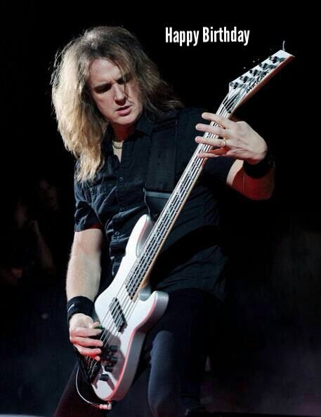 Happy Birthday Dave Ellefson Megadeth 