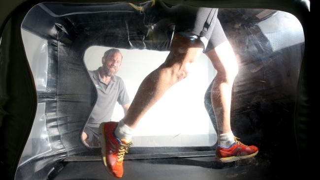 Alter_G's tweet photo. Sci-fi treadmill makes for light work #defygravity https://t.co/CrfT2BXVXM https://t.co/zwFcYhxHoO