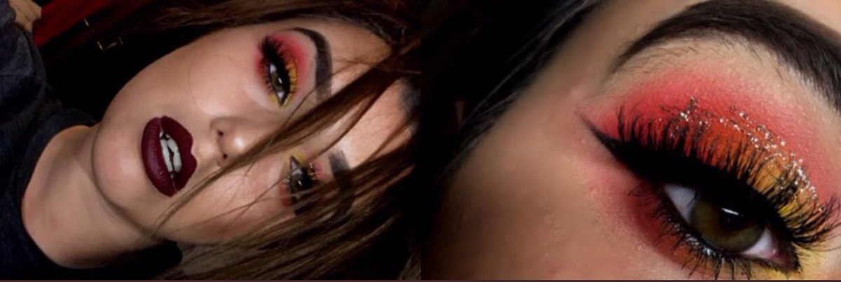 AdeleeHall's tweet photo. #makeup #makeupartist  #colour #makeuplover #glasgow #scotland #uk #america #face #eyes #eyeshadow #morphe #abhcosmetics #jeffreestar #lauramercier #illamaqua #sleek #collection2000 #colour #artist #imats #maybeline #revlon #revolutionmakeup #undiscovered_muas @undiscoveredmua https://t.co/PKe0wiOTvs