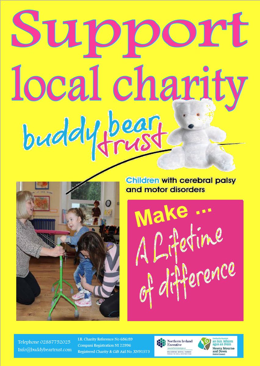 Support Local Charities that you know like Buddy Bear Trust that runs a successful inspected school for children with cerebral palsy rather than give your money to paid fund raisers