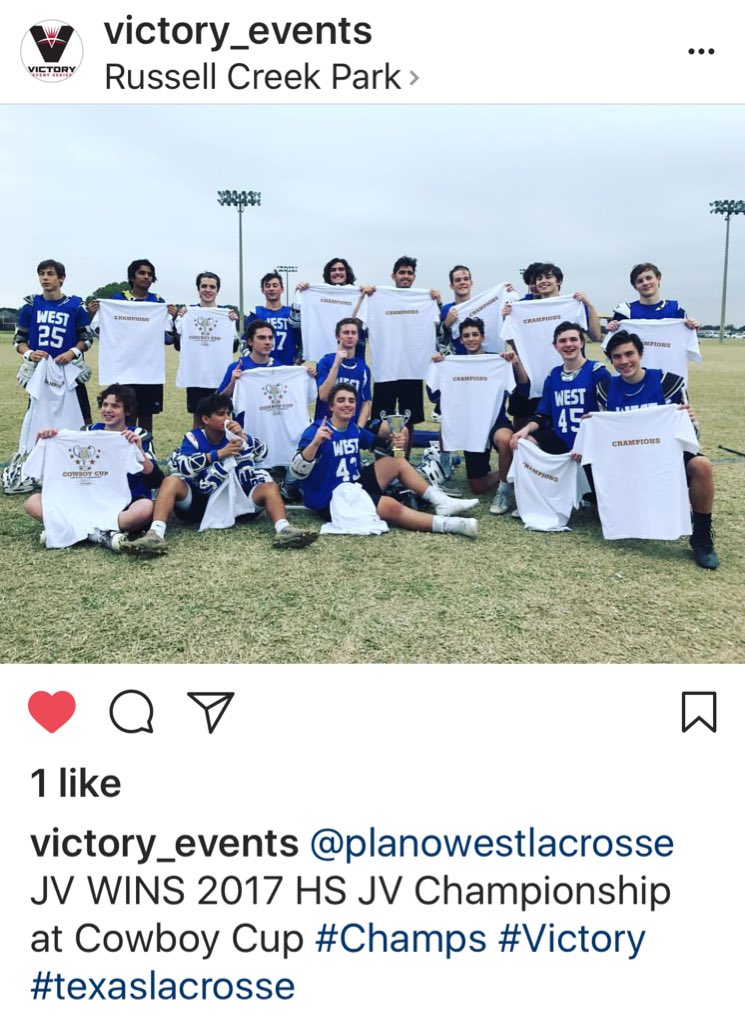 Plano West Lacrosse tweet media