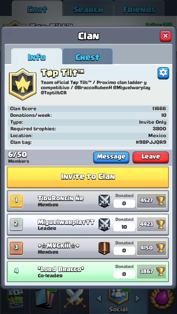 BraccoRubenH's tweet photo. Hola esté es mi nuevo clan🌚 y necesito que gente buena se una,voy a pagar y hacer todo para que sea un buen clan top🌚 @ToptiltCR. Rifan RT https://t.co/Elq26uy80z