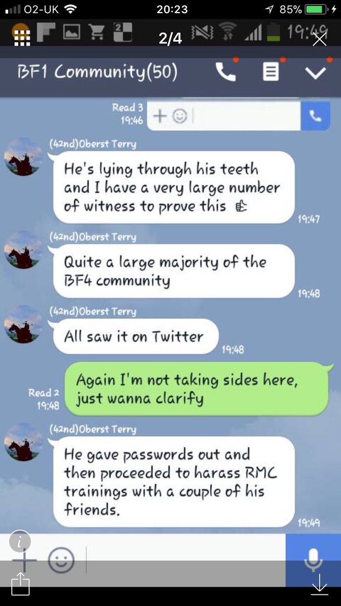 MilsimYoutube's tweet photo. 2/2 - Yet again I am calling Oberst Terry from the 42nd as he has no authority to do such things. @MilsimNews https://t.co/z5QYCMWeSf
