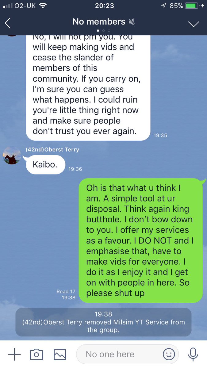 MilsimYoutube's tweet photo. 1/2 - Why is it people who have no authority and have no leverage over you think they can order you around cause of previous milsim on a different f-ain’t game. And are so childish over the whole situation because they know they have no proof for their allegations @MilsimNews https://t.co/8QOjHffAvf
