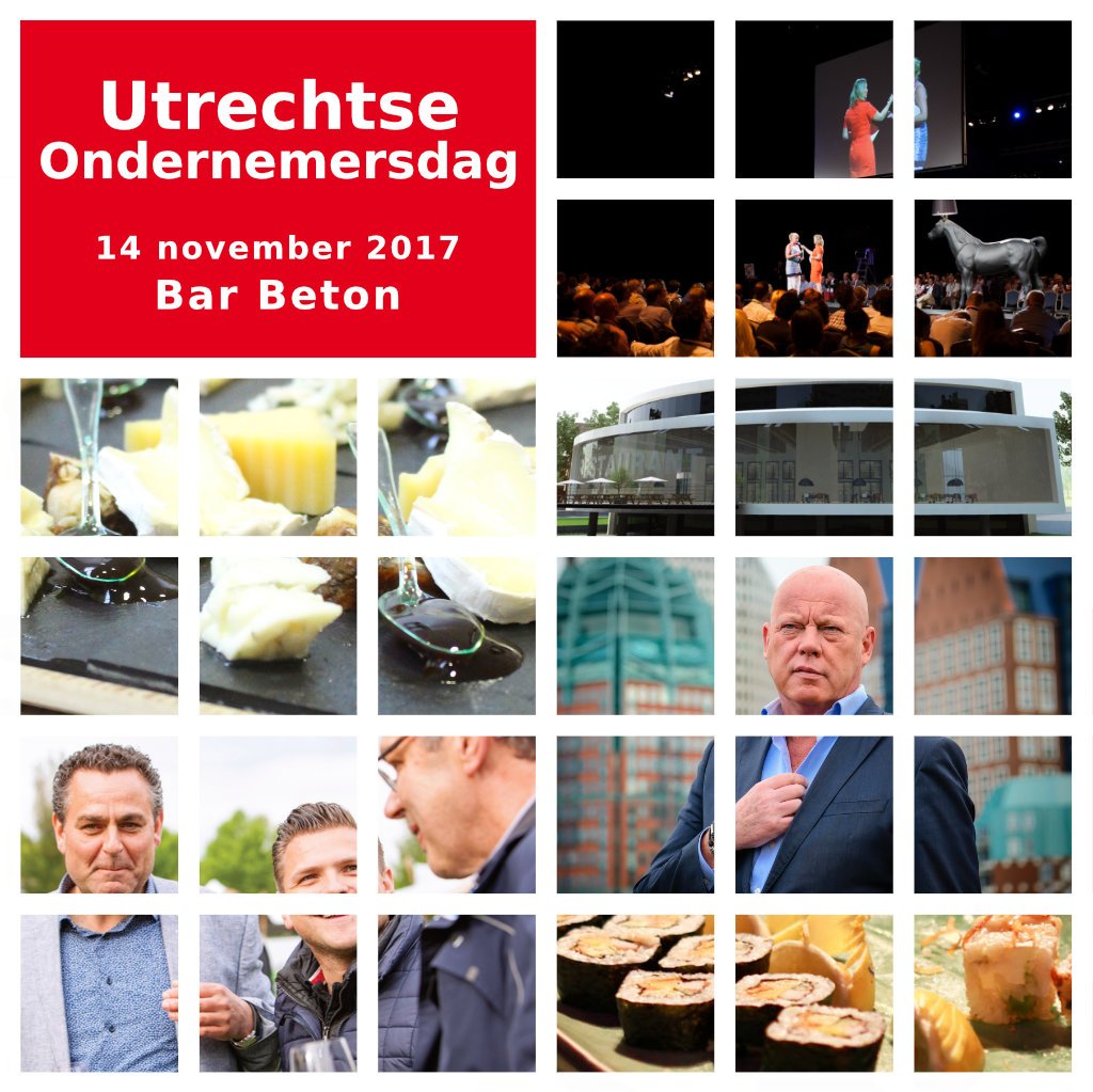 Nog twee nachtjes slapen en dan is 'ie er weer: de Utrechtse Ondernemersdag 2017. Ruim 200 ondernemers, managers, directeuren en overheidsbekleders komen. Jij ook ? Meld je nog aan tot 13 november 16.00 uur op utrechtseondernemersdag.nl/aanmelden.