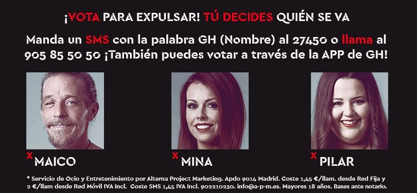 ¿Quien crees que tendrá el porcentaje más alto para irse?
#GHDirecto