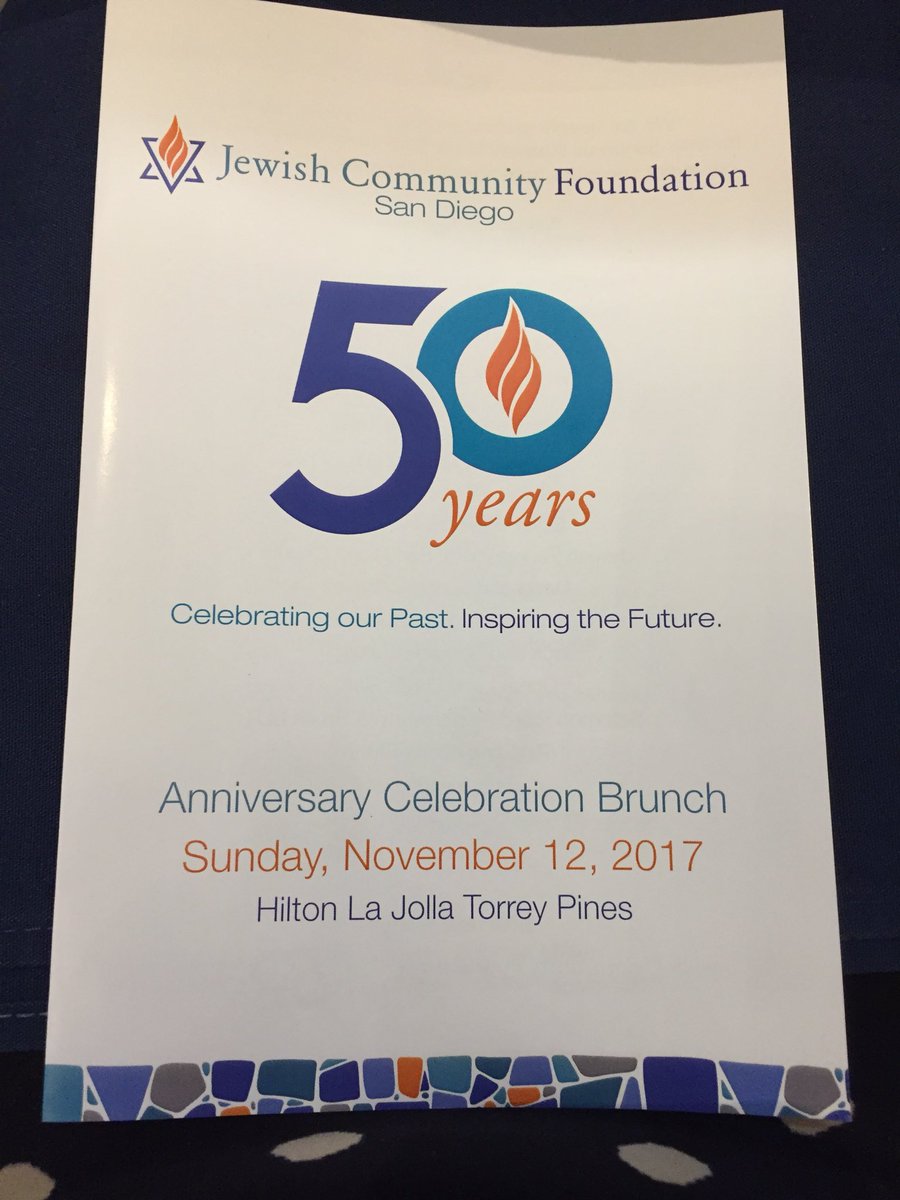 nancydjamison's tweet photo. Excited to be celebrating with dear friends from  @jcfsandiego! Congrats on 50 years of transformational philanthropy #powertochangetheworld https://t.co/MJZCNFKZnI