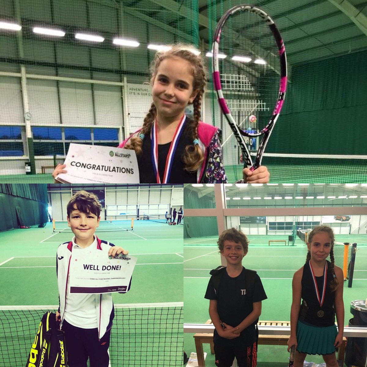 VAGlamorgan's tweet photo. Great results from our players at the Regional Finals! London's calling for 2 of our little stars! @DavidLloydUK #DLALLSTARS #nationalfinals https://t.co/cruEdTEcqs