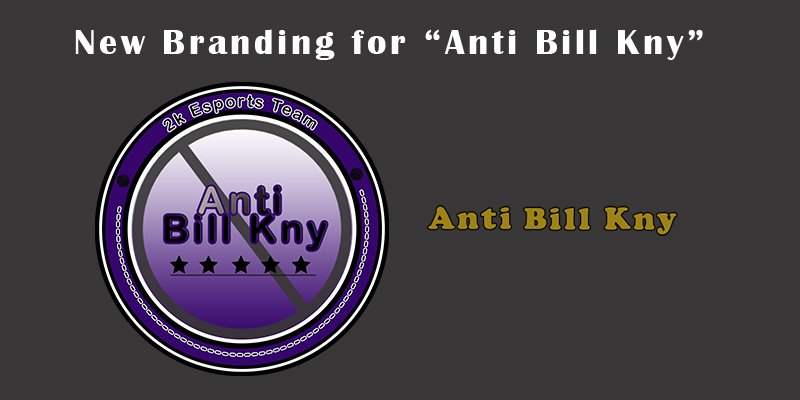 Designs2Elite's tweet photo. New Branding for @antibillykny. Get your team a logo today for a great price. Dm for more info. @2KCrewFinder @youFamousEnough @ProamRecruiting @ProAmSpotlight @WalkOnWarriors https://t.co/s2m4hkrQII