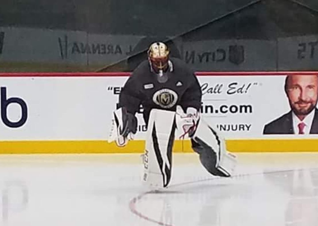 Couple stills of Malcolm Subban from this morning. (Stick tap to Ami Gilbert for these)