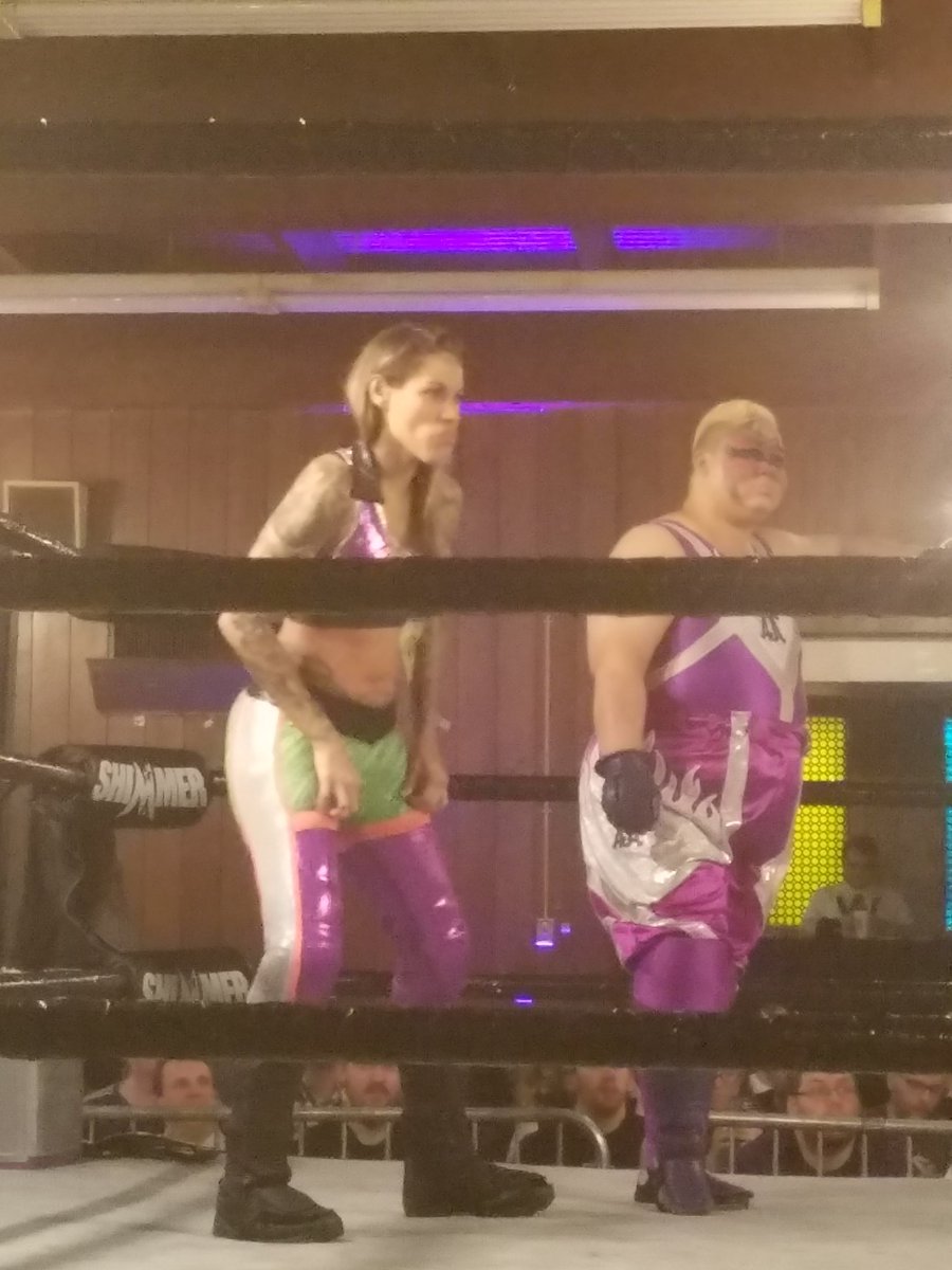 scottj789's tweet photo. Imagine these two being your opponents. #SHIMMER98 https://t.co/Quy0wRpZMC