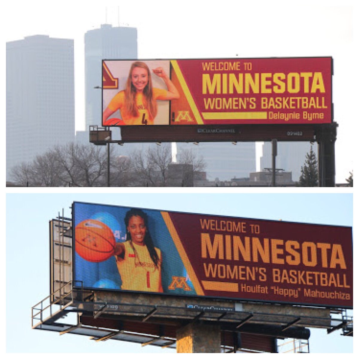 Stollings's tweet image. Look who is popping up on various billboards throughout our city today👀〽️🏀
#2of4