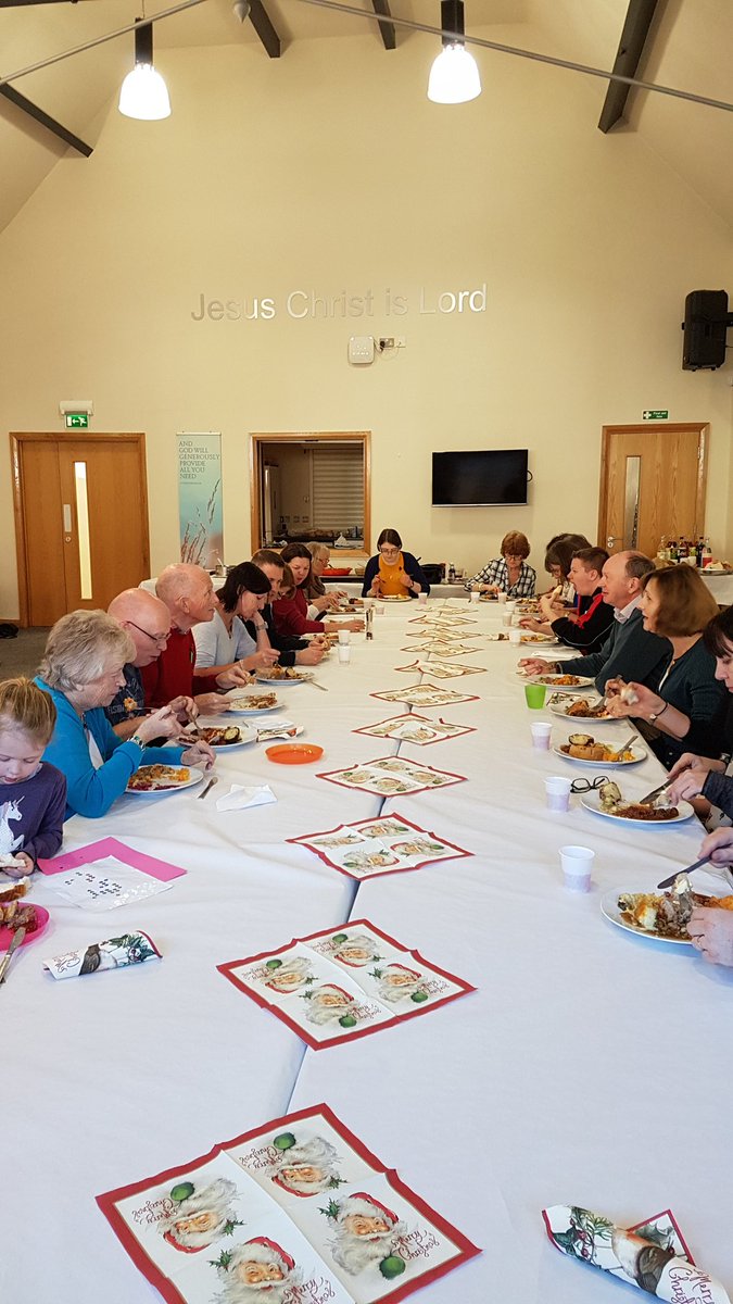 cofgcardiff's tweet photo. We enjoyed our first 'Pot-Luck' lunch today. Great to share a meal together https://t.co/VPlxZ4lrmS