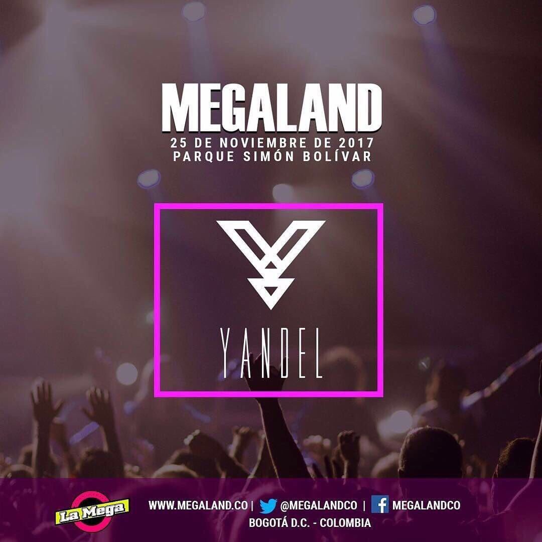 yandeloficial's tweet photo. #Bogota #Colombia te veo este 25/Nov! #UpdateTour #Yandel #Megaland https://t.co/18C0WSIYvW