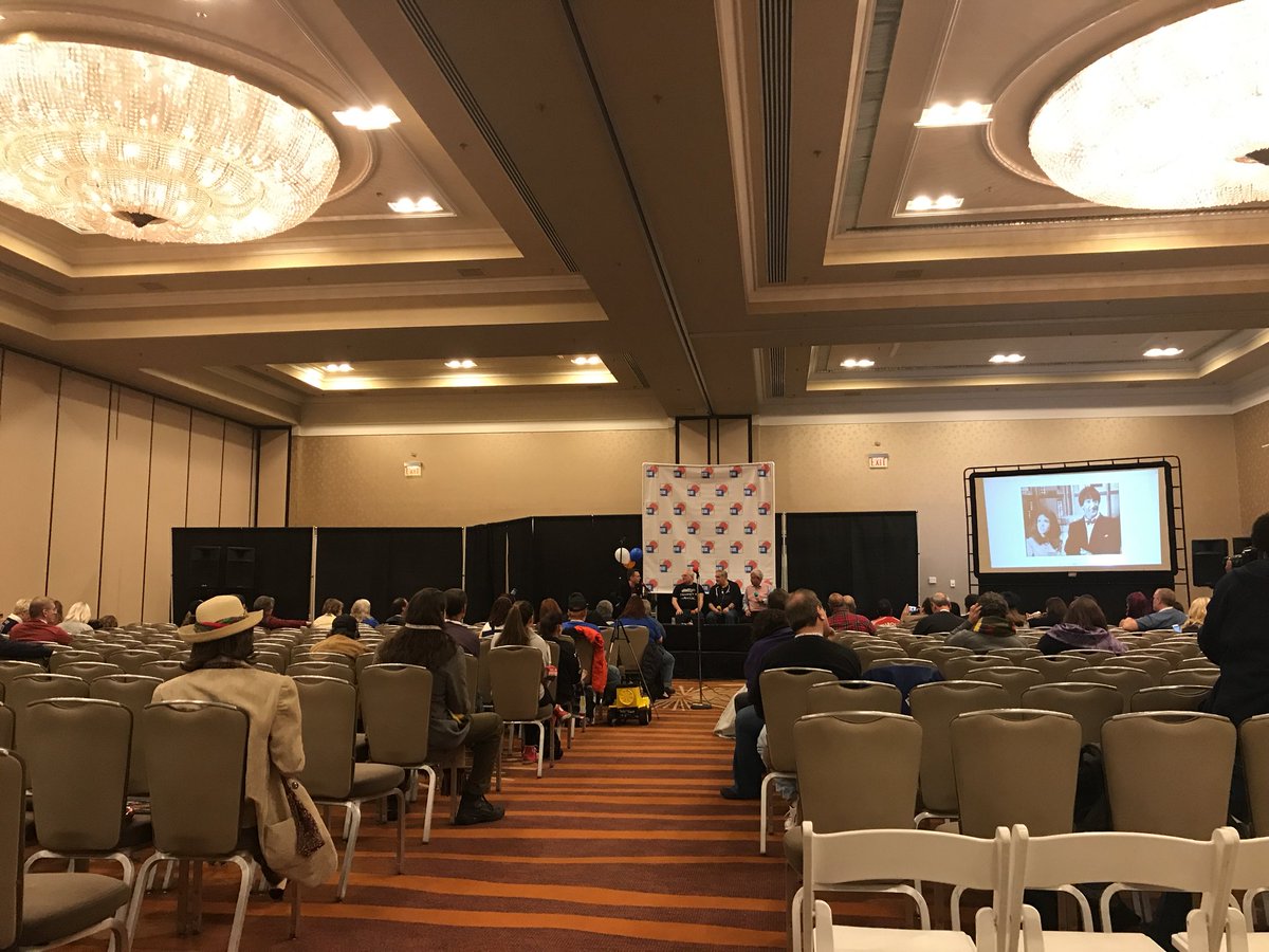 FioTrethewey's tweet photo. The Tribute #DeborahWatling panel is the most beautiful thing #liwho5 #doctorwho #liwho https://t.co/XE2DMt2WOj