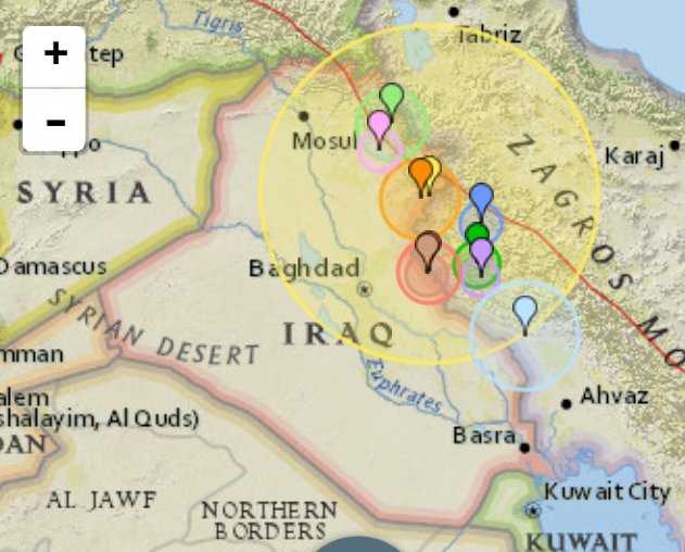 EMADmde's tweet photo. El #TerremotoIraq ocurrido hoy en la zona de Sulaymaniyah no ha afectado a nuestros compatriotas españoles desplegados en Iraq. Nuestra solidaridad a todas las víctimas y familiares https://t.co/0Yl1Heabyp