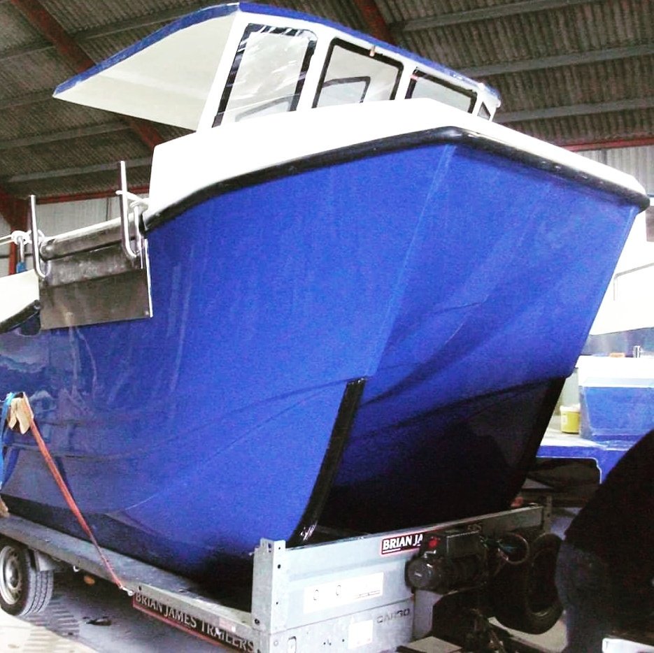 SpecSmallCraft's tweet photo. Another new #Twinseas Commercial #fishing #Catamaran fitted with #Keelshield from @Gator_Guards. We're proud Distributors of the entire GatorGuards range of boat protection products. #fishingforaliving #pottingboat #creel #lobster #crab #sustainablefishing https://t.co/norUup6ENf