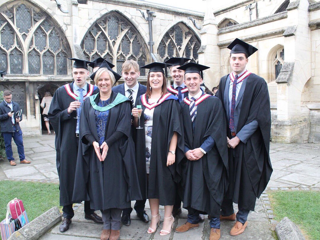 dombarrow's tweet image. Long weekend celebrating graduation from the @uniofglos 🎓