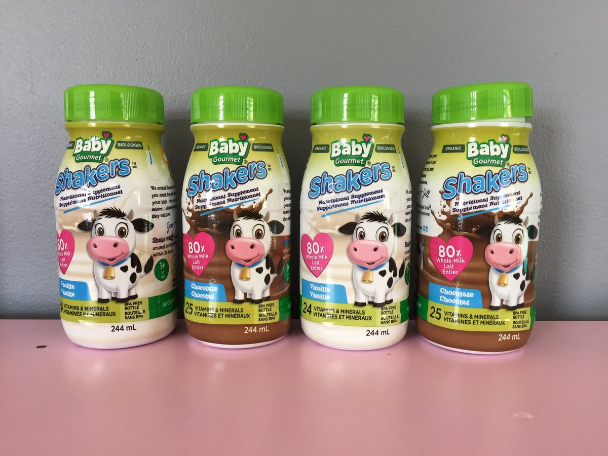 MommyConnectLED's tweet photo. @babygourmet Shakers are a great tasty drink for your toddlers - especially if they are picky! Made with organic whole milk&amp;packed with vitamins/minerals! https://t.co/aeB9i5eHGJ