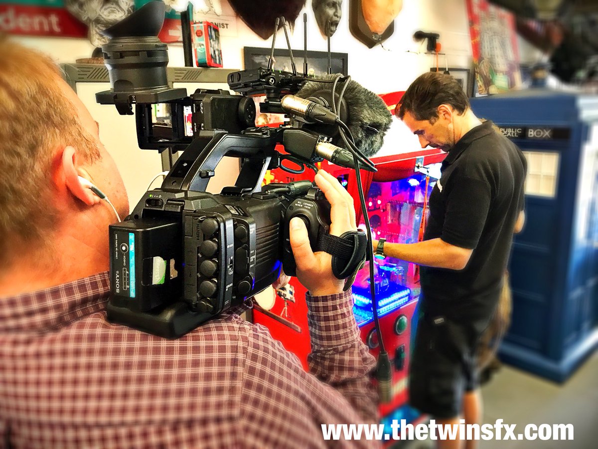 thetwinsfx's tweet photo. BBC have been with us again this weekend .... Watch this space #thetwinsfx #bbc #truenorth #andaction #timeformycloseup @thetwinsfx https://t.co/fiue8igLGK