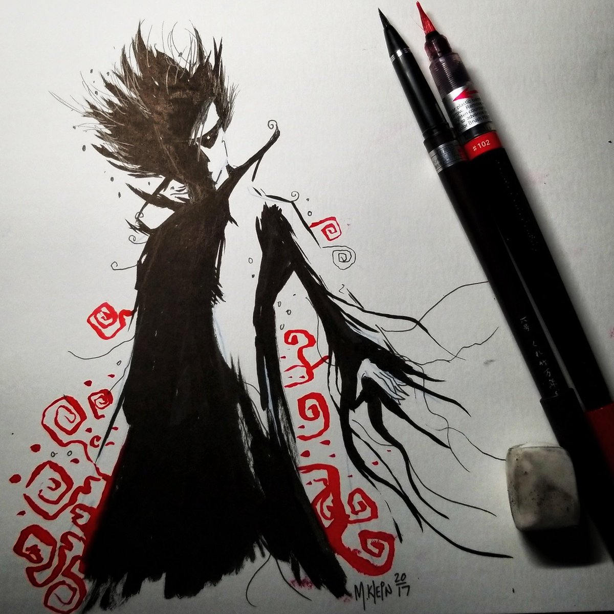 OfficialArtMark's tweet photo. "Dream, dream...dream."
#Morphious #Sandman #NeilGaiman #Comicart #SundayMorning #Inks #Sketchbook #墨 #Artistsontwitter https://t.co/h7VRCso2UP