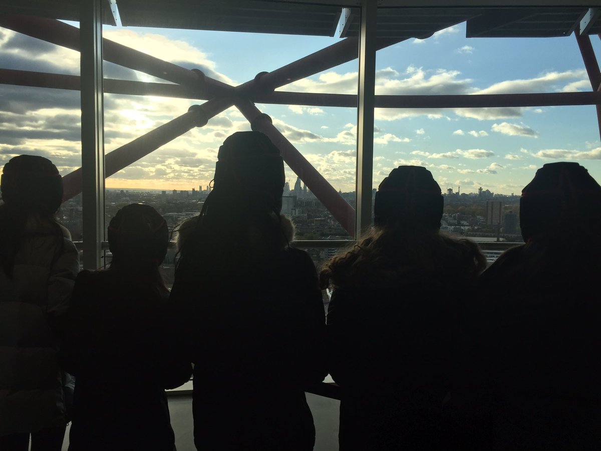 NewHallMagdalen's tweet photo. What a day @AMOrbit slide & @westfieldlondon with the girls! #mightymagdalen #BSiL #OrbitEyeView @BSAboarding π€ https://t.co/4j1T5vZHkl