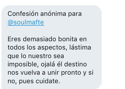 DuesFklnd's tweet photo. Confesión para @soulmafte https://t.co/O0GUdxb58h