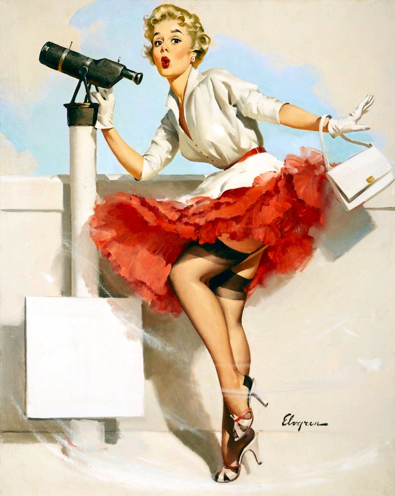 Mysensualthought On Twitter Gil Elvgren Pin Up Girl Vintage 