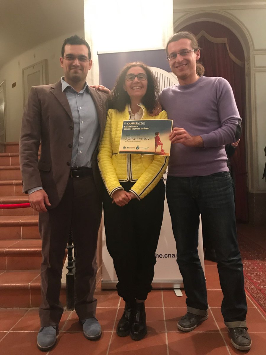 byteween's tweet image. #ByteWeen #startup vince #premiocambiamenti 
#CNA #Ancona 
Ci vediamo a #Roma per la finale! #WhisperTechnology 
#InternetOfUltraSound 
@UnivPoliMarche @PoloNavacchio
